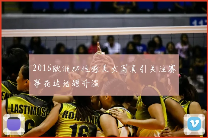 2016欧洲杯性感美女写真引关注赛事花边话题升温